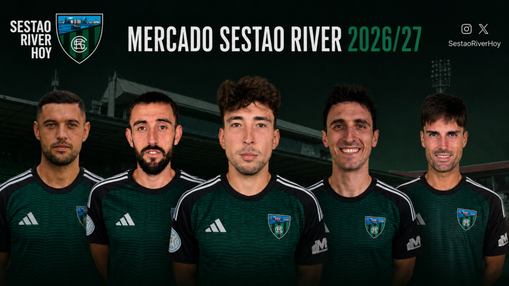 El Sestao River mueve ficha: diez bajas, dos renovaciones y dos fichajes para la 2026/27