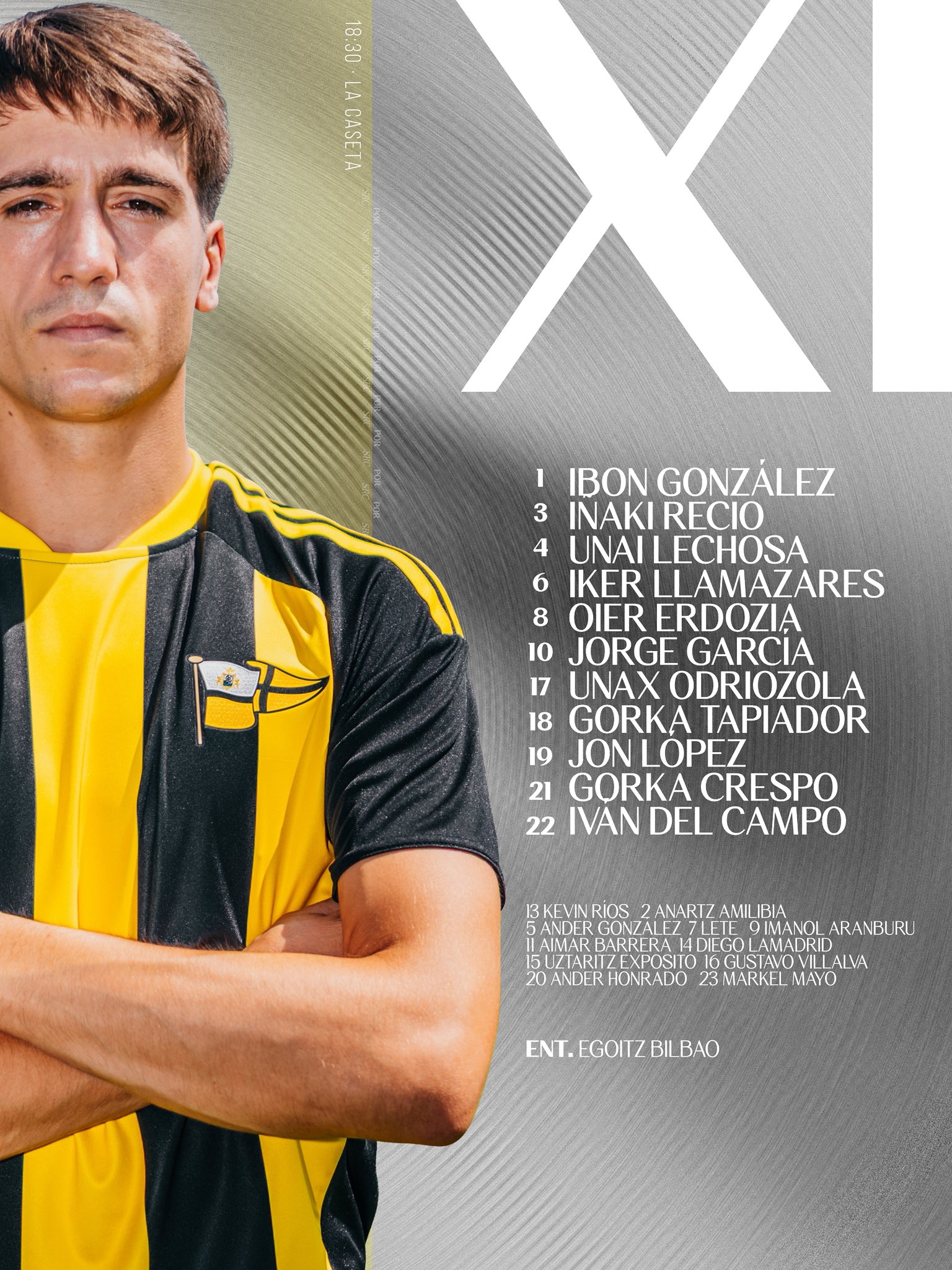 Alineación del Portugalete ante el Sestao River