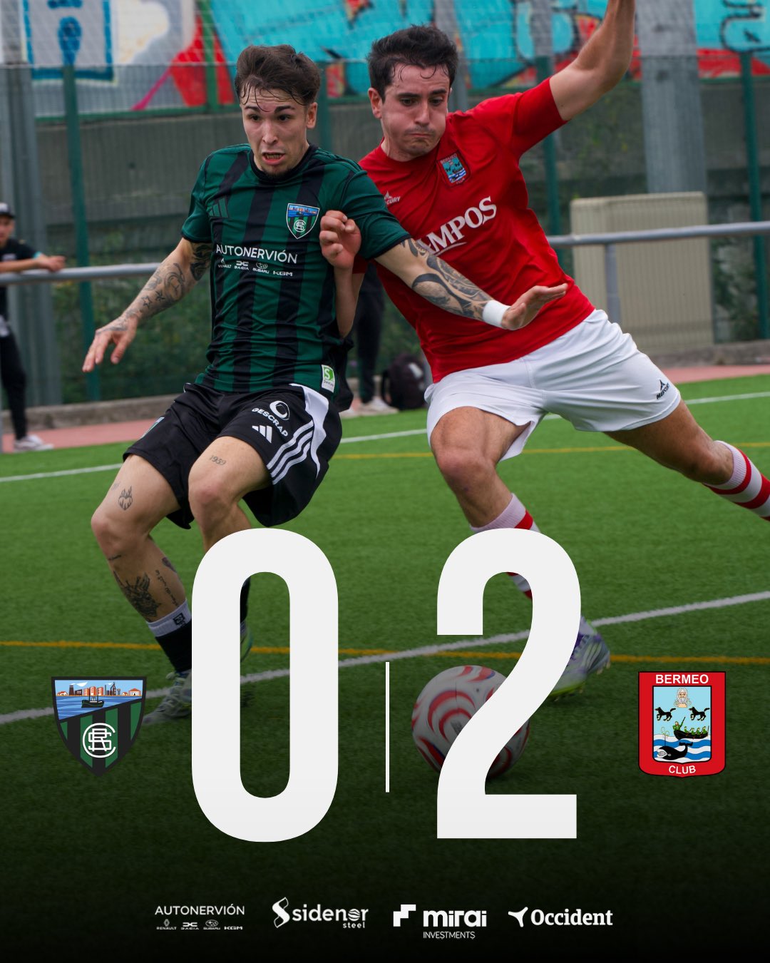 Resultado Sestao River B 0-2 Bermeo